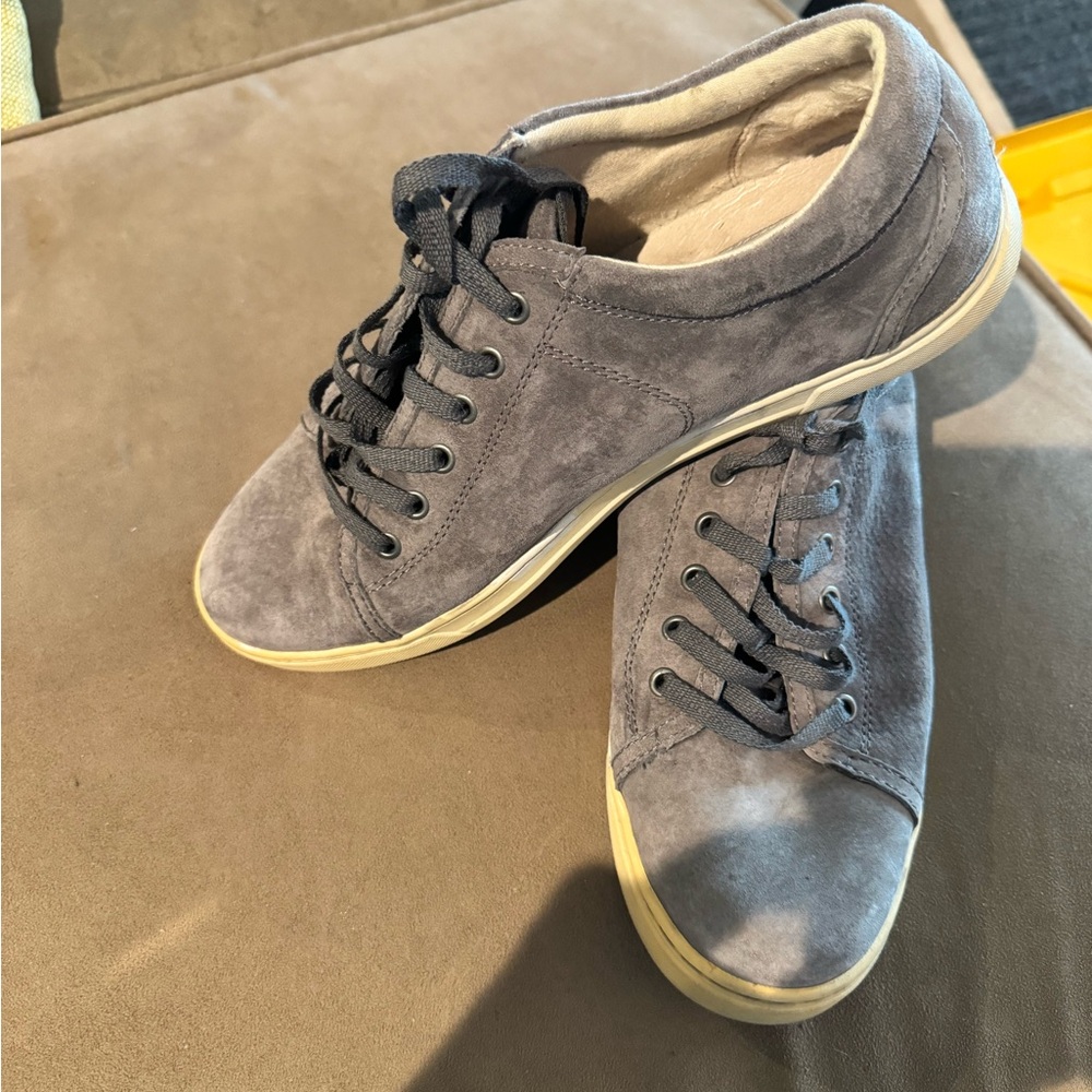UGG Gray Suede Sneakers